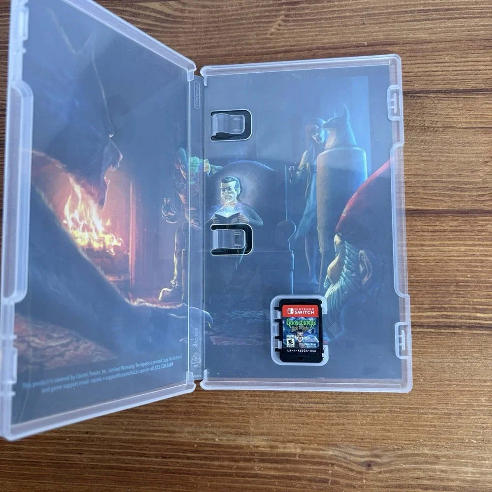 Goosebumps Dead of Night Nintendo Switch Complete CIB Tested & Working